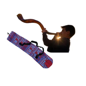 YOMTOV-SHALOM Handcrafted Kosher Kudu Shofar from Jerusalem | Shofar?s King Prestige Collection